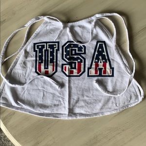 USA Cropped top